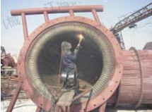 煤粉爐、轉(zhuǎn)爐煙罩噴涂